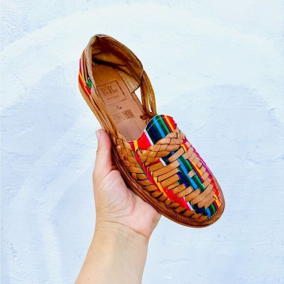 Handmade Rainbow Classic Huaraches - Picture 3 of 6
